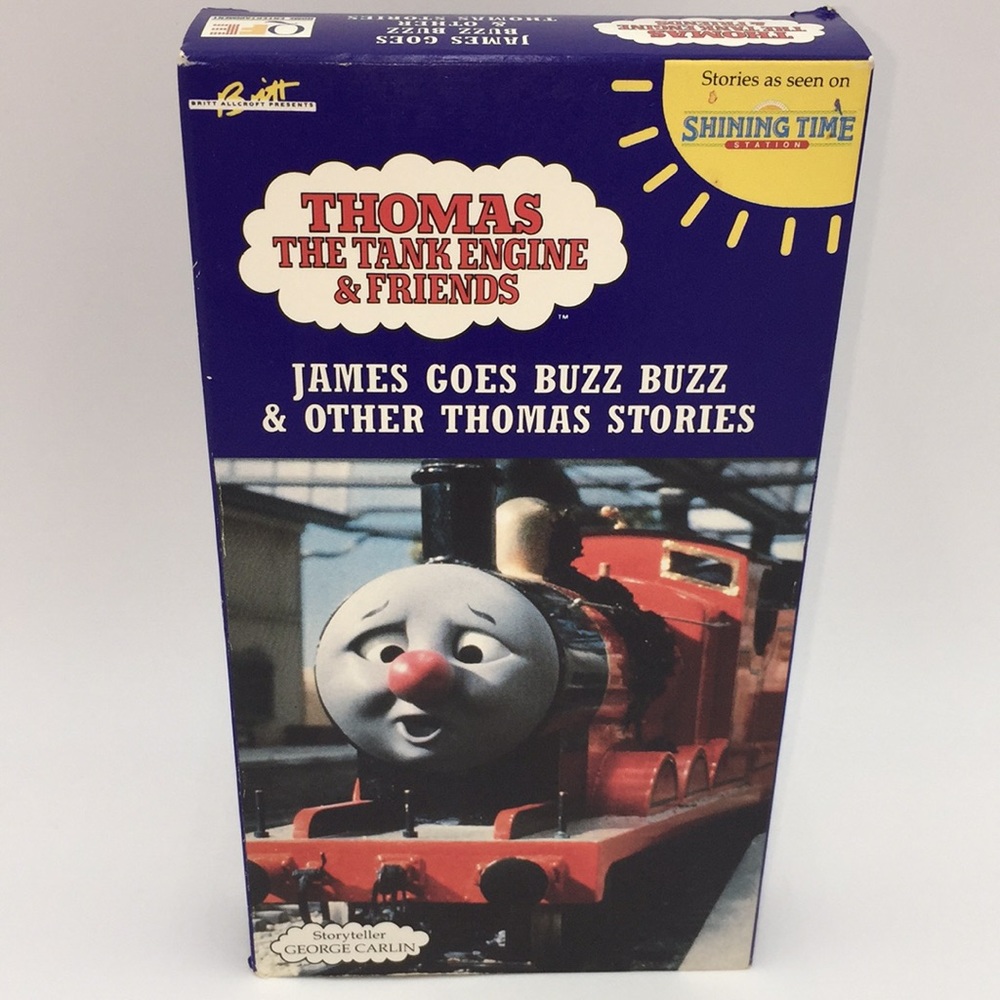Thomas The Tank Engine & Friends VHS James Goes Buzz Buzz & Other Stories